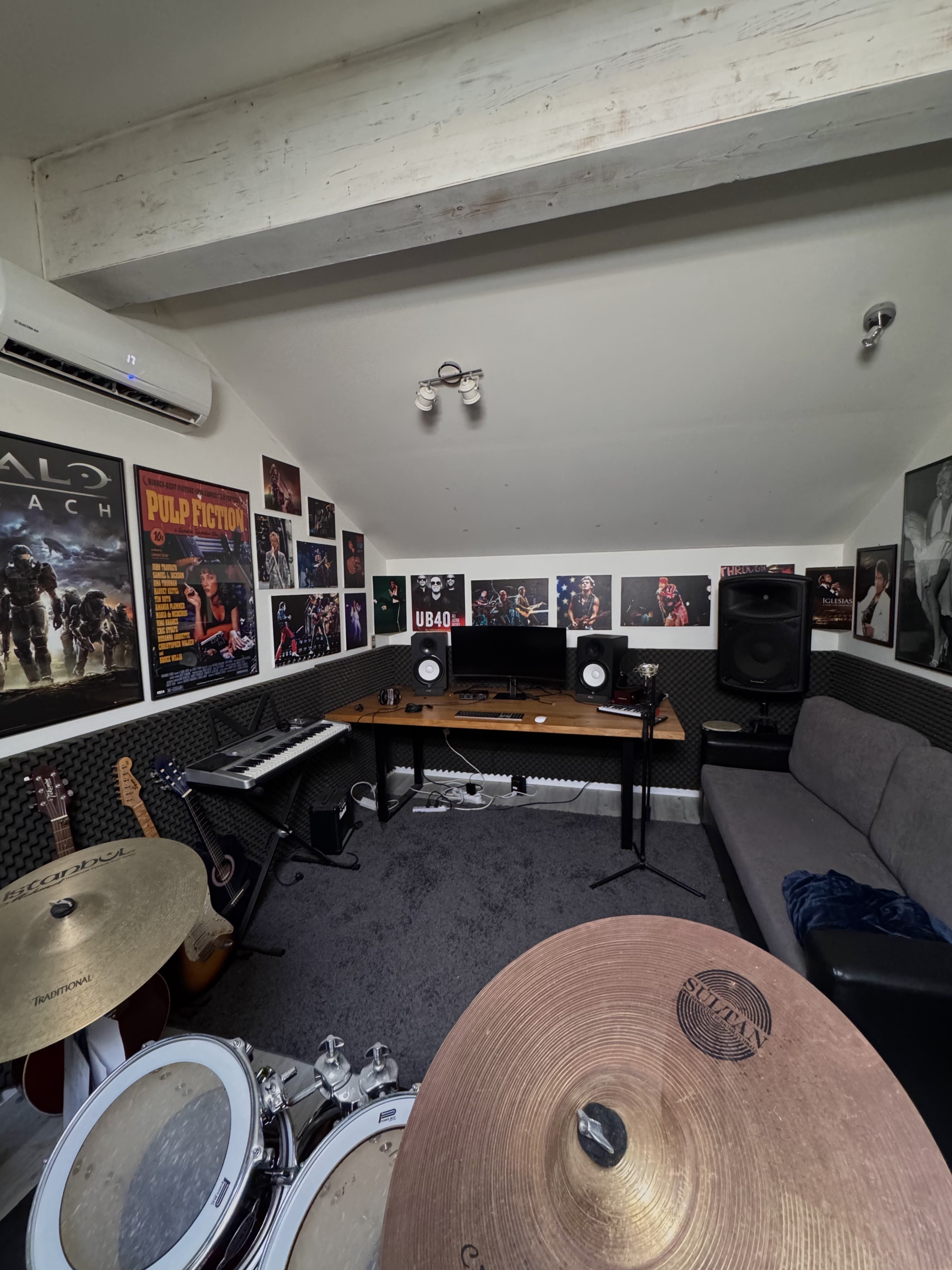 Photo from the Moore Productions Miami studio
